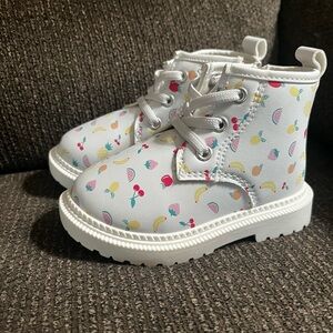 Fruit Pattern Boots
